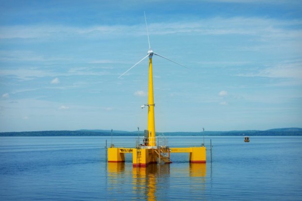 VolturnUS, the first grid-connected offshore wind turbine