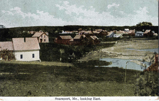 Postcard of Searsport, collection of Penobscot Marine Museum