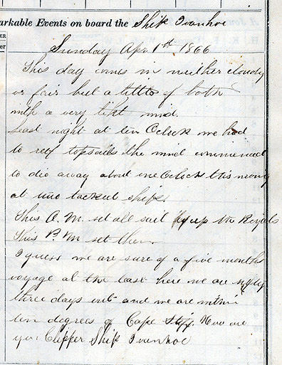 cursive handwritten journal entry